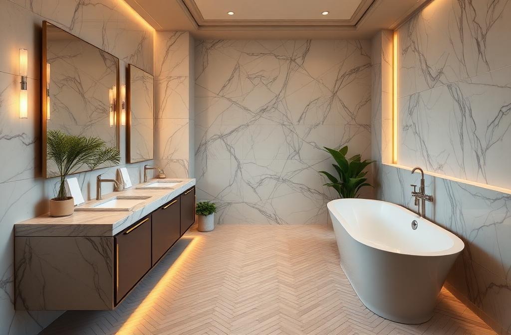 Luxe Badkamer met Vrijstaand Bad - na renovatie